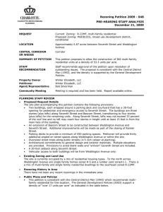   Rezoning Petition 2009 - 048  PRE-HEARING STAFF ANALYSIS