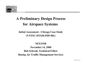 A Preliminary Design Process for Airspace Systems