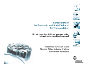 Symposium on the Economic and Social Value of Air Transportation