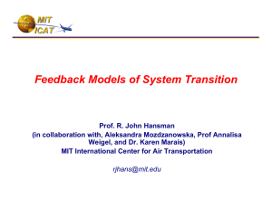 Feedback Models of System Transition MIT ICAT