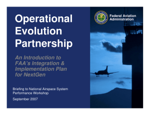 Operational Evolution Partnership An Introduction to