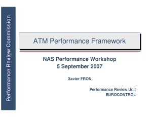 ATM Performance Framework n io s