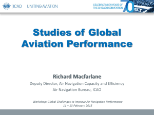 Studies of Global Aviation Performance  Richard Macfarlane