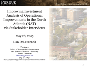 Improving Investment Analysis of Operational Improvements in the North Atlantic (NAT)