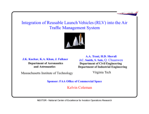 Integration of Reusable Launch Vehicles (RLV) into the Air Q. Chuanwen