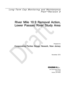 River Mile 10.9 Removal Action, Lower Passaic River Study Area Plan—Revision 0