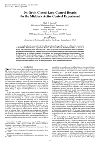 On-Orbit Closed-Loop Control Results for the Middeck Active Control Experiment