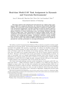 Real-time Multi-UAV Task Assignment in Dynamic and Uncertain Environments