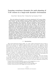 Learning covariance dynamics for path planning of Sooho Park , Han-Lim Choi