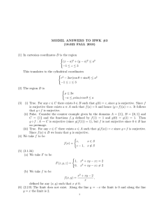MODEL  ANSWERS  TO  HWK  #3 �
