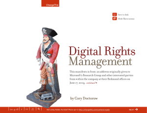 Management Digital Rights Y