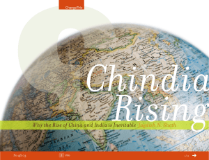 Chindia Rising Why the Rise of China and India is Inevitable