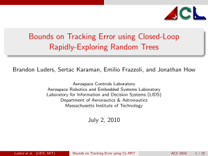 Bounds on Tracking Error using Closed-Loop Rapidly-Exploring Random Trees