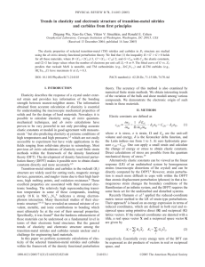 Trends in elasticity and electronic structure of transition-metal nitrides