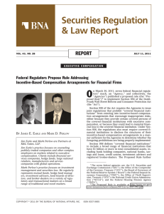Securities Regulation &amp; Law Report REPORT