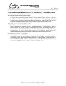 Evaluation of Hybrid Instruction of an Introductory Electronics Course