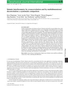 Seismic interferometry by crosscorrelation and by multidimensional deconvolution: a systematic comparison
