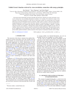 Unified Green’s function retrieval by cross-correlation; connection with energy principles *