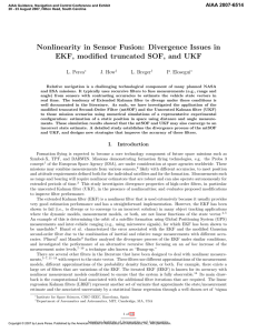 Nonlinearity in Sensor Fusion: Divergence Issues in L. Perea J. How