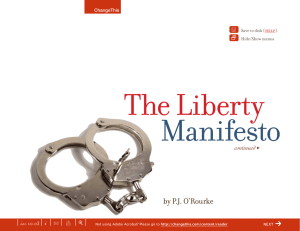 Manifesto The Liberty | f