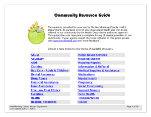Community Resource Guide