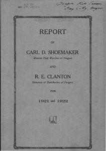 CARL D. SHOEMAKER R. E. CLANTON MY FOR