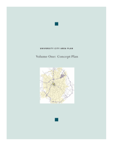 Volume One:  Concept Plan