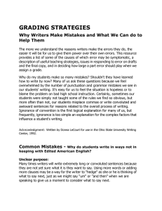 GRADING STRATEGIES Help Them