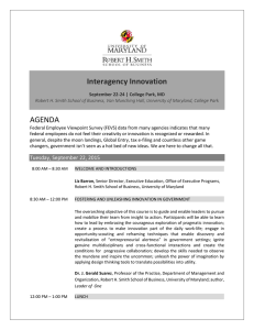 Interagency Innovation AGENDA