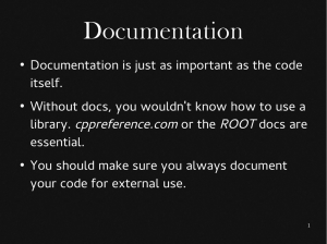Documentation cppreference.com ROOT