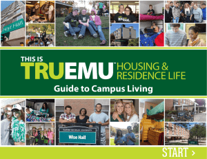 START &gt; Guide to Campus Living