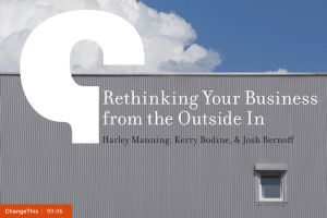 Rethinking Your Business from the Outside In