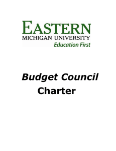 Budget Council Charter