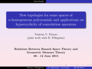 New topologies for some spaces of n-homogeneous polynomials and applications on