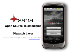 Open Source Telemedicine Dispatch Layer