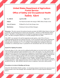 Safety Alert  United States Department of Agriculture Forest Service