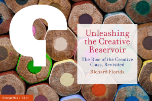 Unleashing the Creative Reservoir The Rise of the Creative