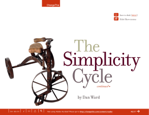 Simplicity Cycle The
