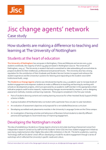 Jisc change agents’ network