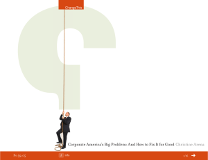 Corporate America’s Big Problem: And How to Fix It for... Christine Arena 59.05 No