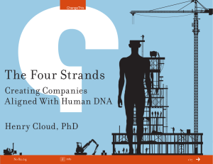 The Four Strands  Creating Companies Aligned With Human DNA