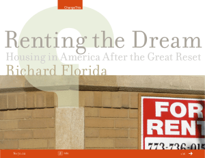 Renting the Dream Richard Florida Housing in America After the Great Reset 70.02