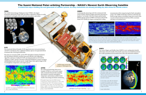 The Suomi National Polar-orbiting Partnership - NASA’s Newest Earth Observing...