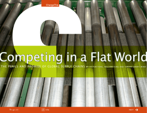 Competing in a Flat World  40.07