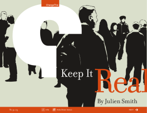 Real Keep It By Julien Smith 31.03