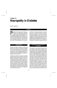 P Neuropathy in Diabetes Chapter 15