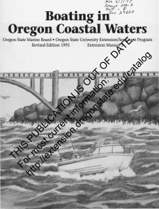 Boating in Oregon Coastal Waters