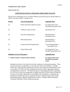 R 4330  School Facility Use