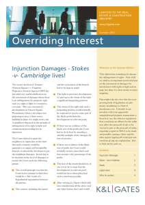 Overriding Interest Stokes -v- Cambridge LAWYERS TO THE REAL