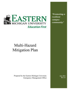 MULTI-HAZARD MITIGATION PLAN Multi-Hazard